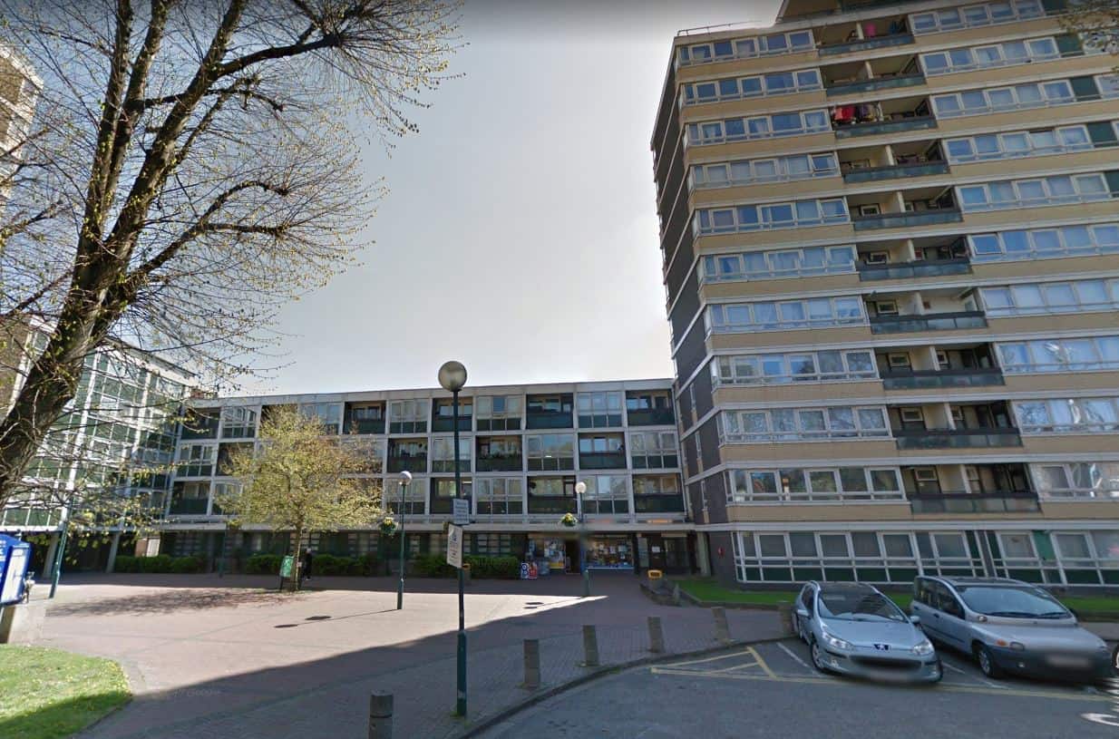 Three tower blocks on the Avondale Estate will get the sprinklers (Image: Google Maps)