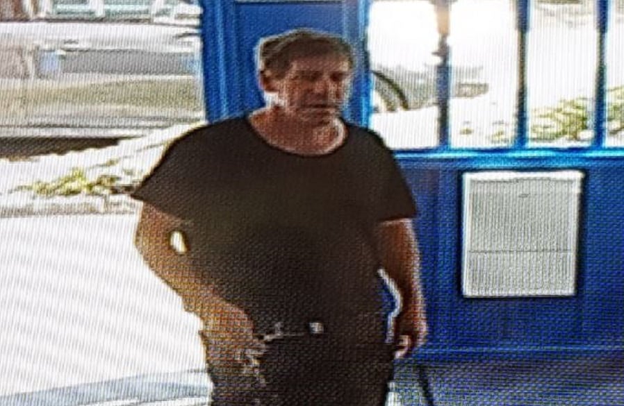 The man police want to identify