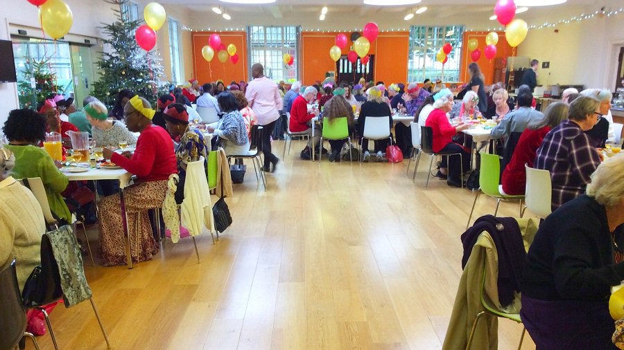 People at the Southwark Pensioners Centre