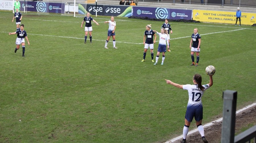 The Lionesses were moments away from a draw with the league leaders. Image: Millwall Supporters Club