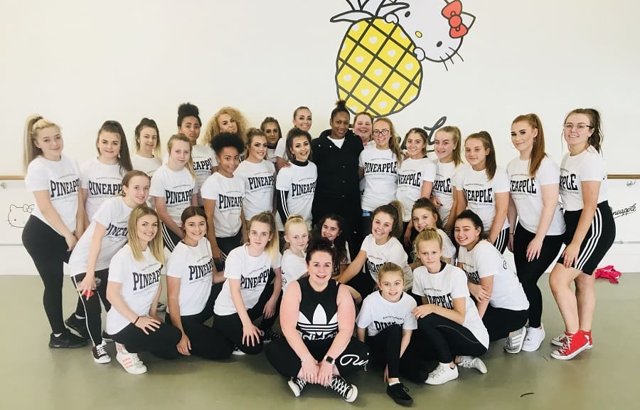 Pineapple's young dancers in Peckham