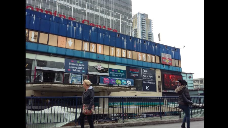 Elephant and Castle shopping centre
