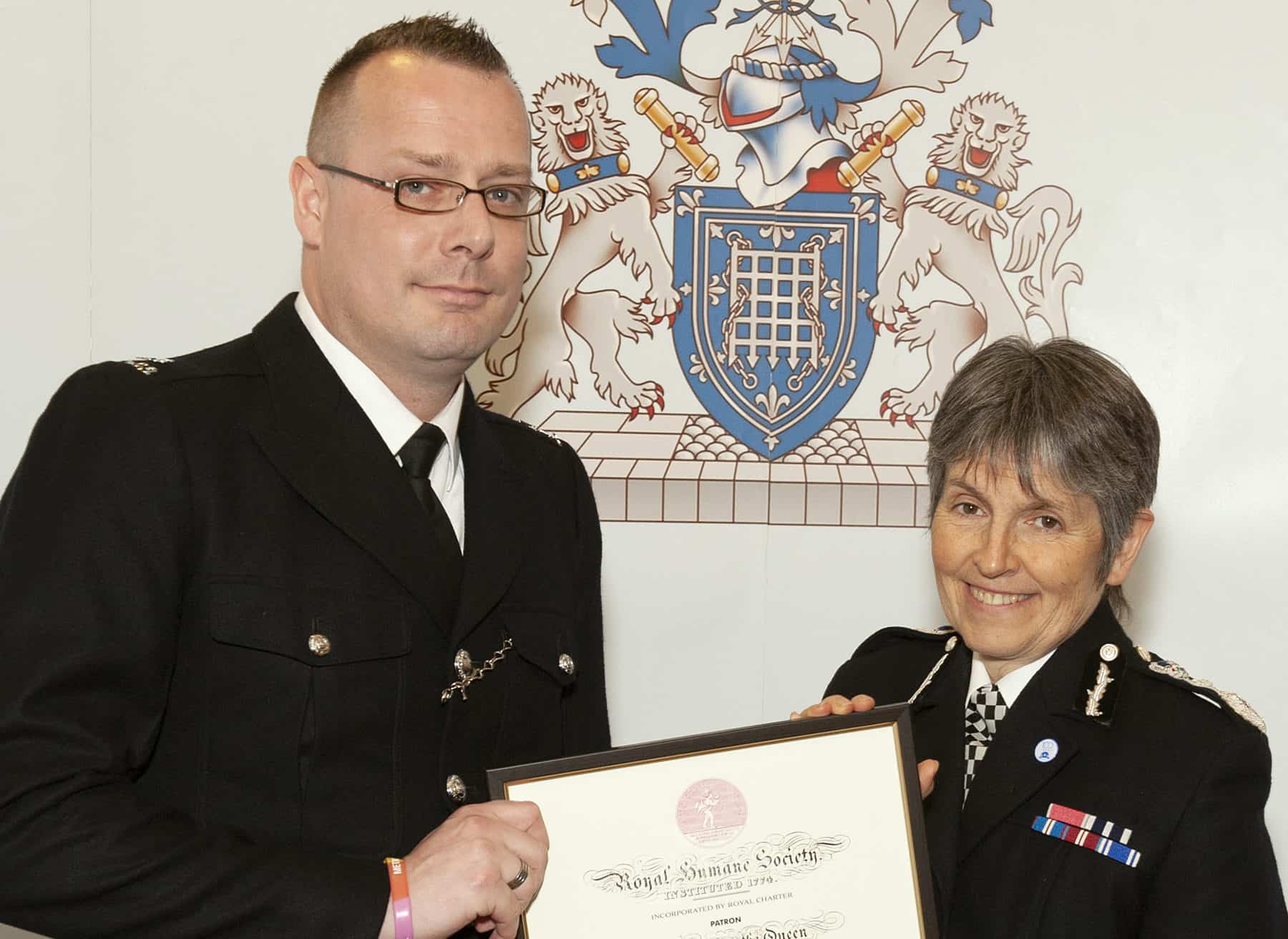 PC Nick Waller, also the LGBT liason officer for Southwark police, was among those receiving a commendation Image: Met Police)