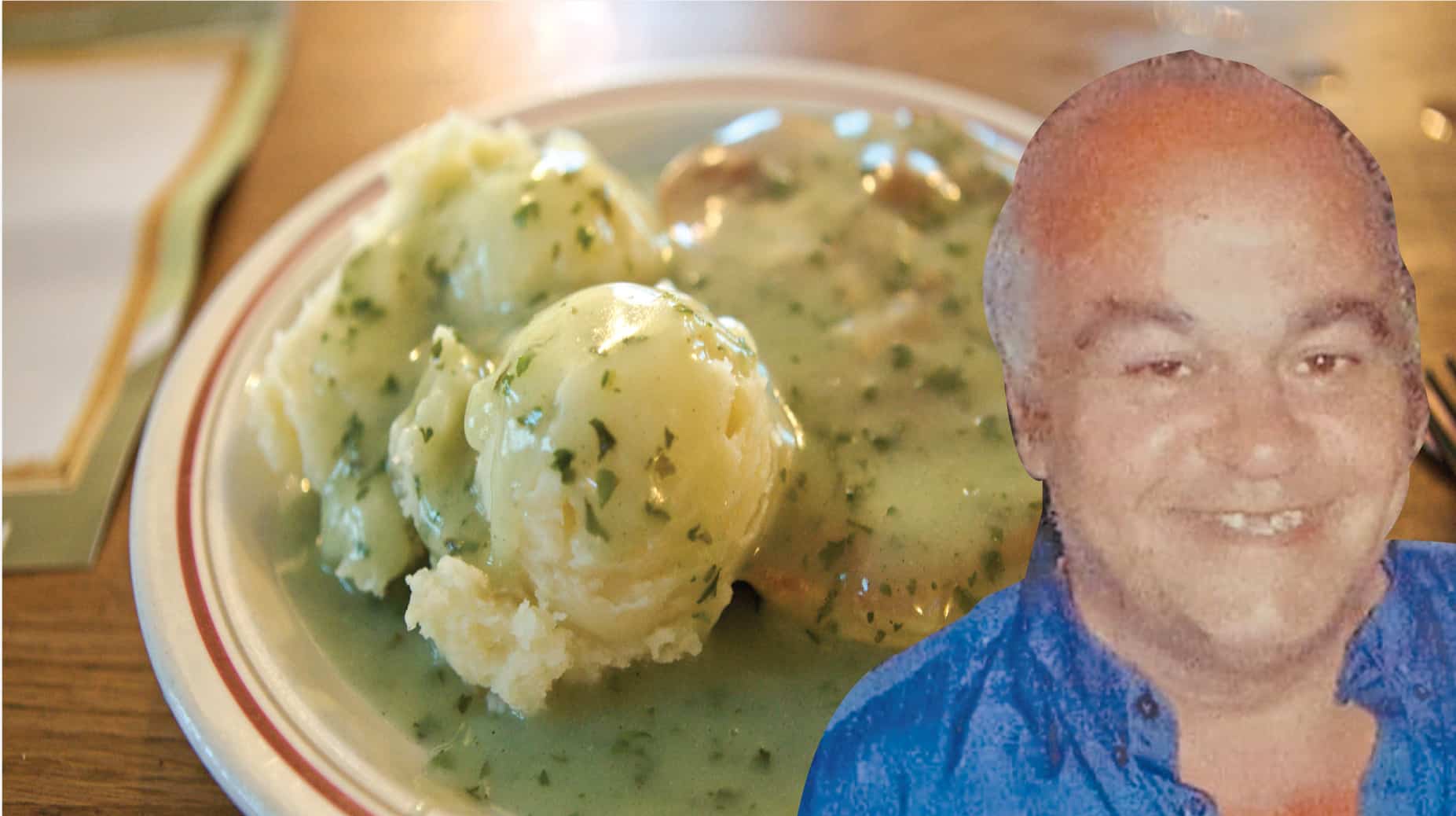 Popular Stephen Moore was a true Bermondsey boy - and one of his last wishes was for everyone at his funeral to be given traditional pie n mash