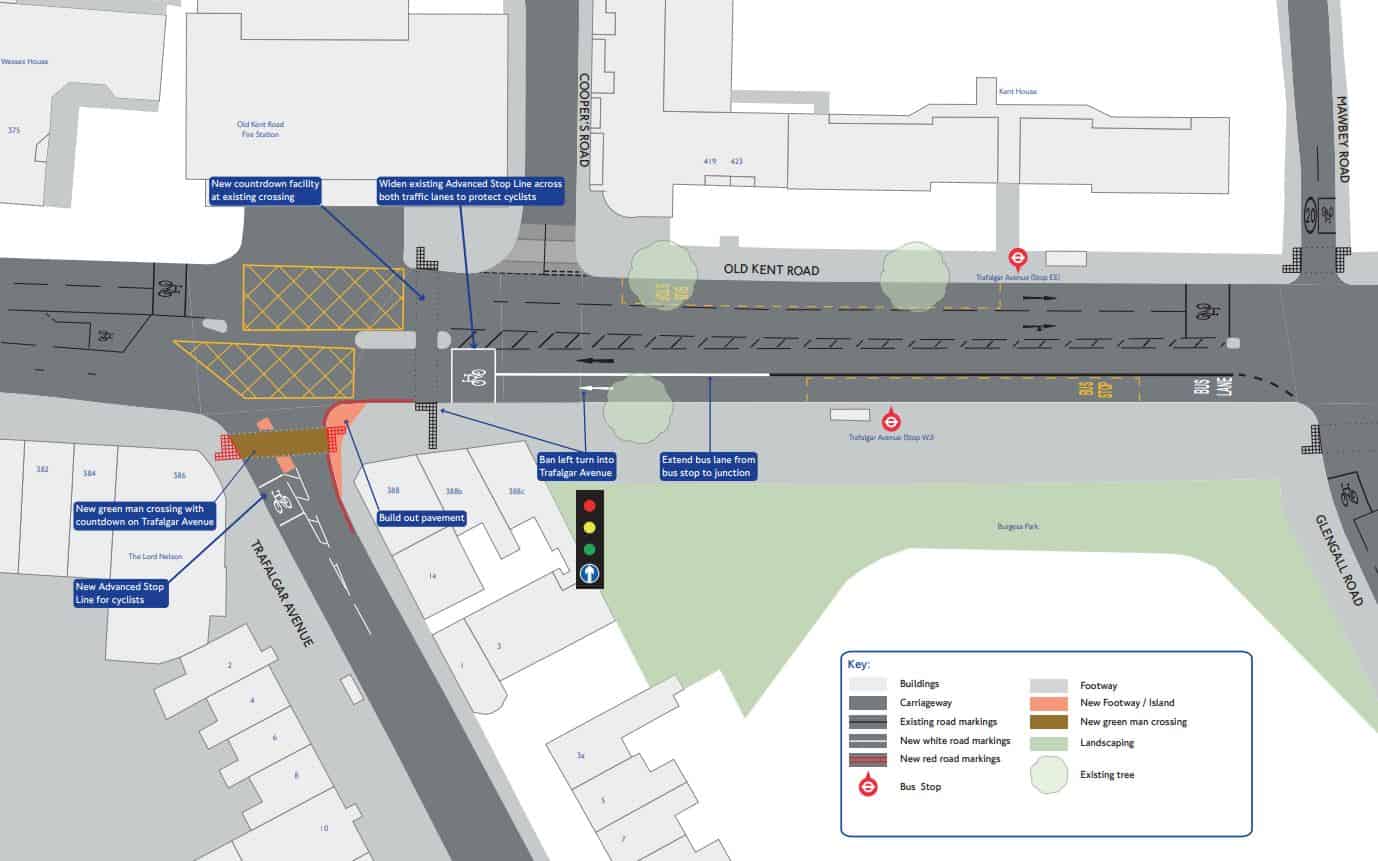 A map of the proposed plans which are currently open for consultation (Image: TfL)