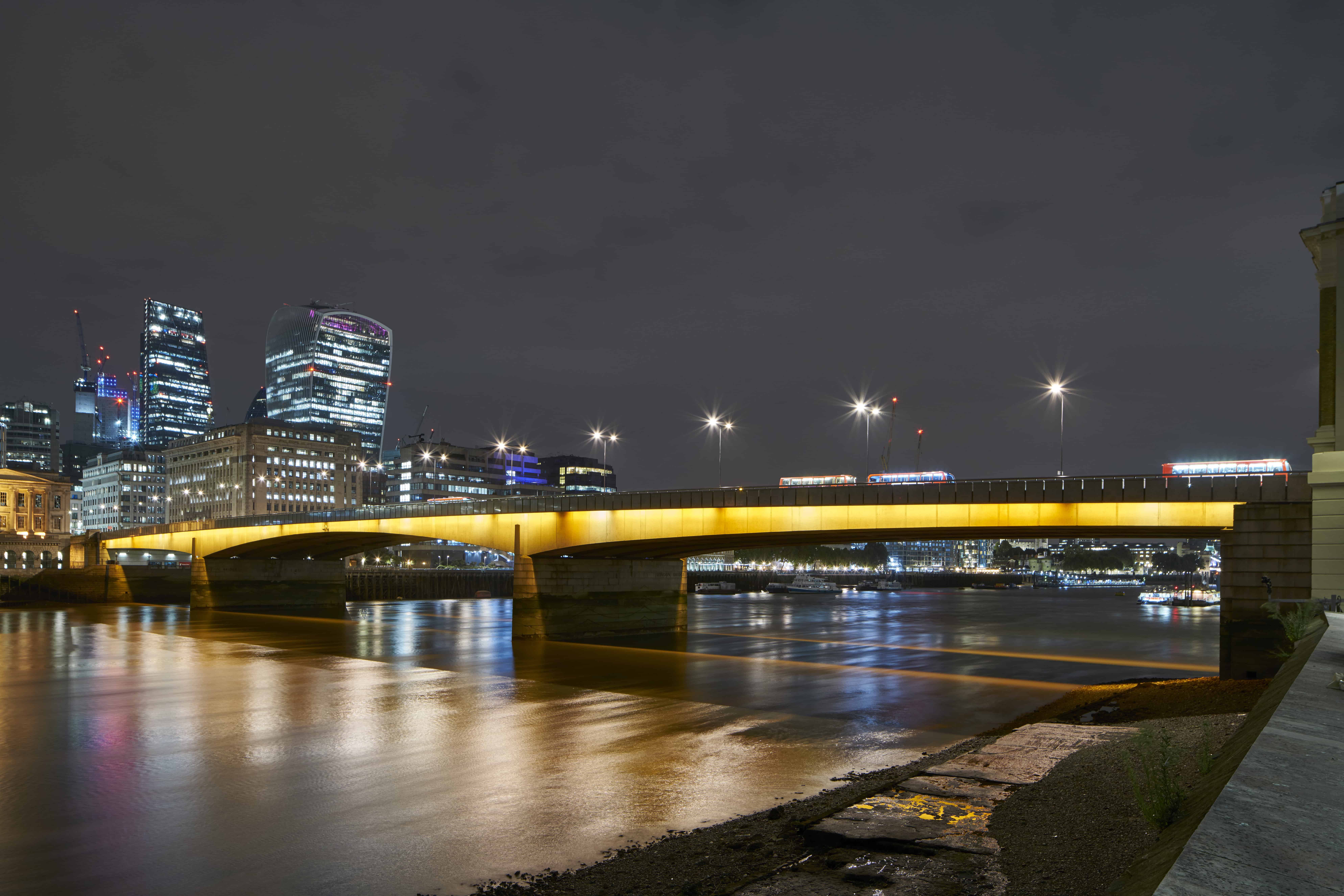 London Bridge is one of the four to be given the artistic makeover s part of Illuminated River's first phase (Image: Paul Riddell)