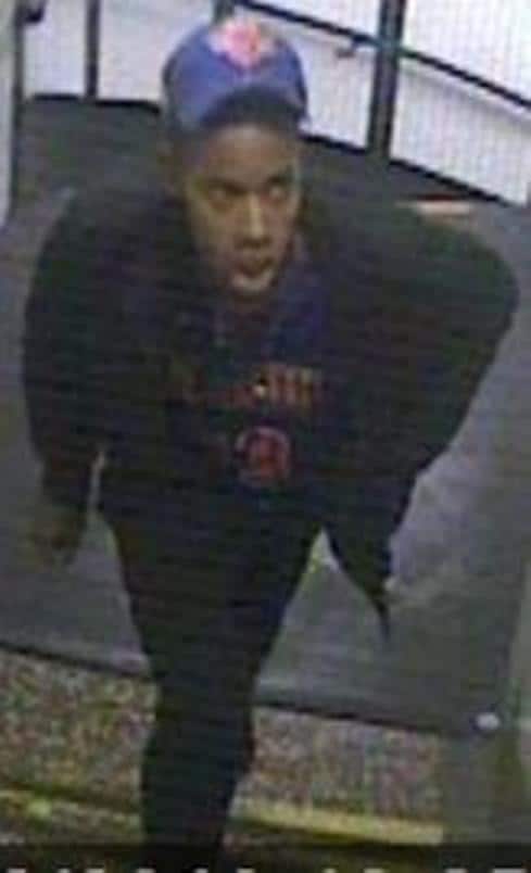 A CCTV image of a man who may have information about the incident