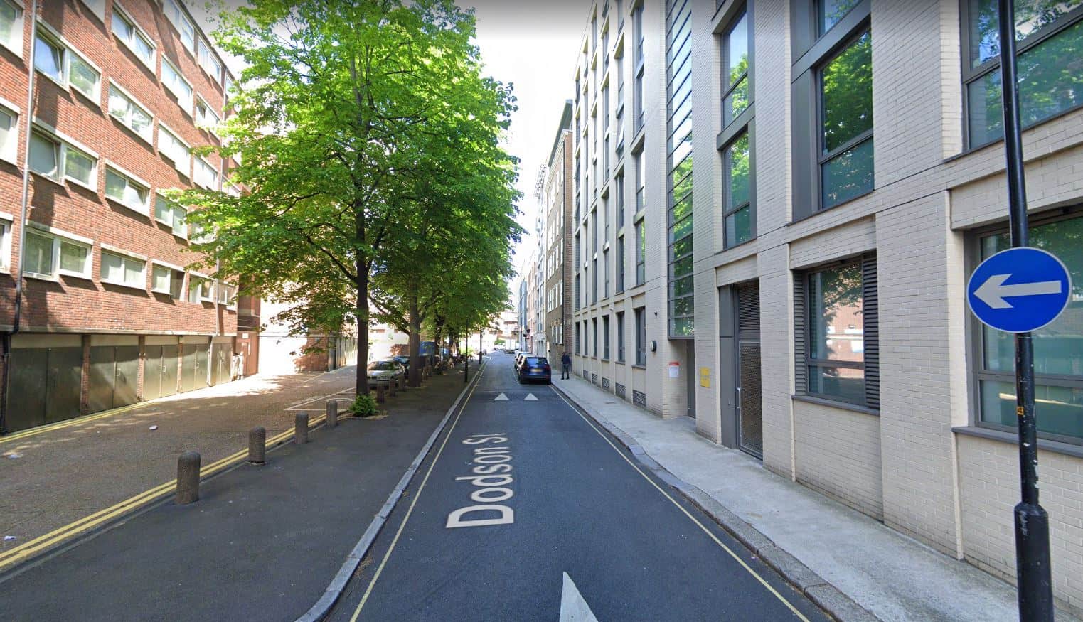 Police were called to reports of a fight on Dodson Street, SE1 on Saturday evening (Image: Google Maps)