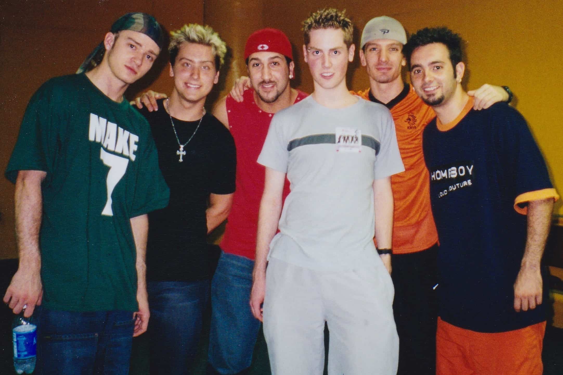 NSYNC in the US on tour