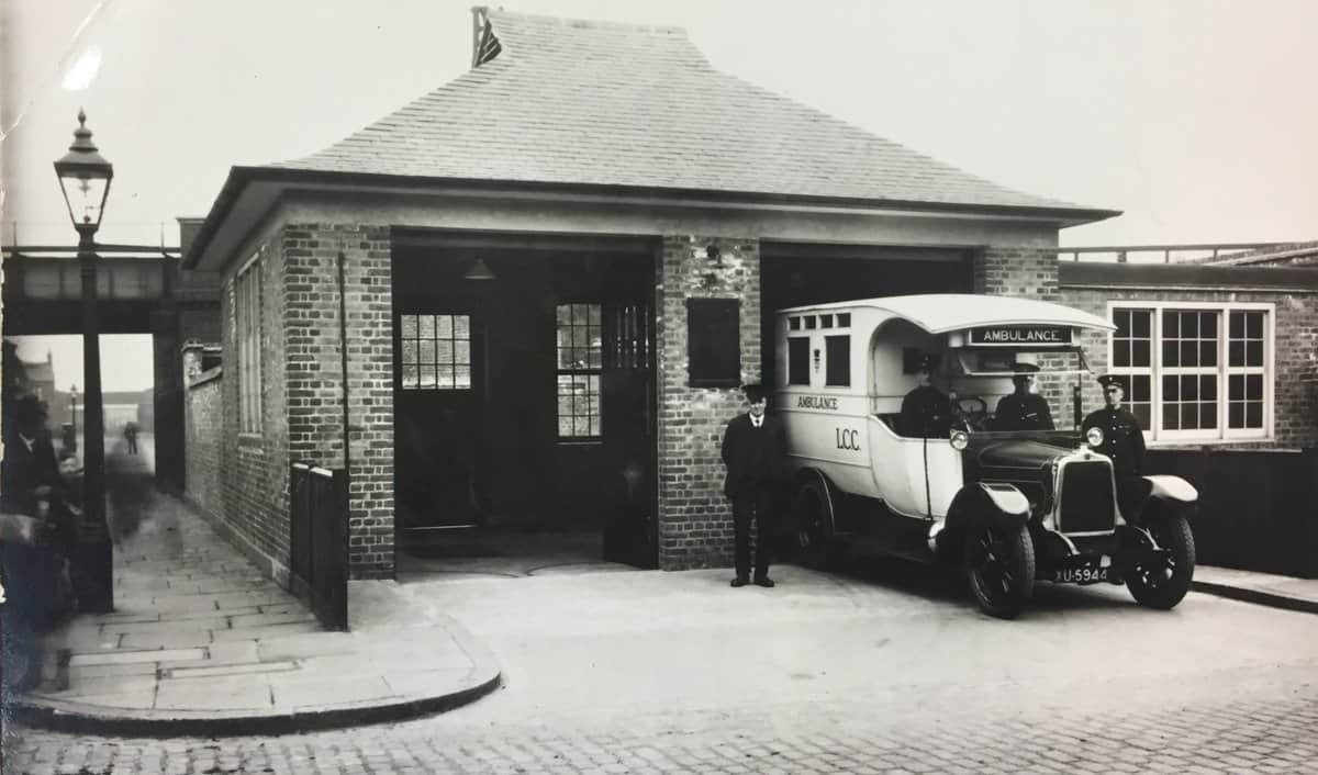 Old Kent Road Ambulance Station, in its heyday