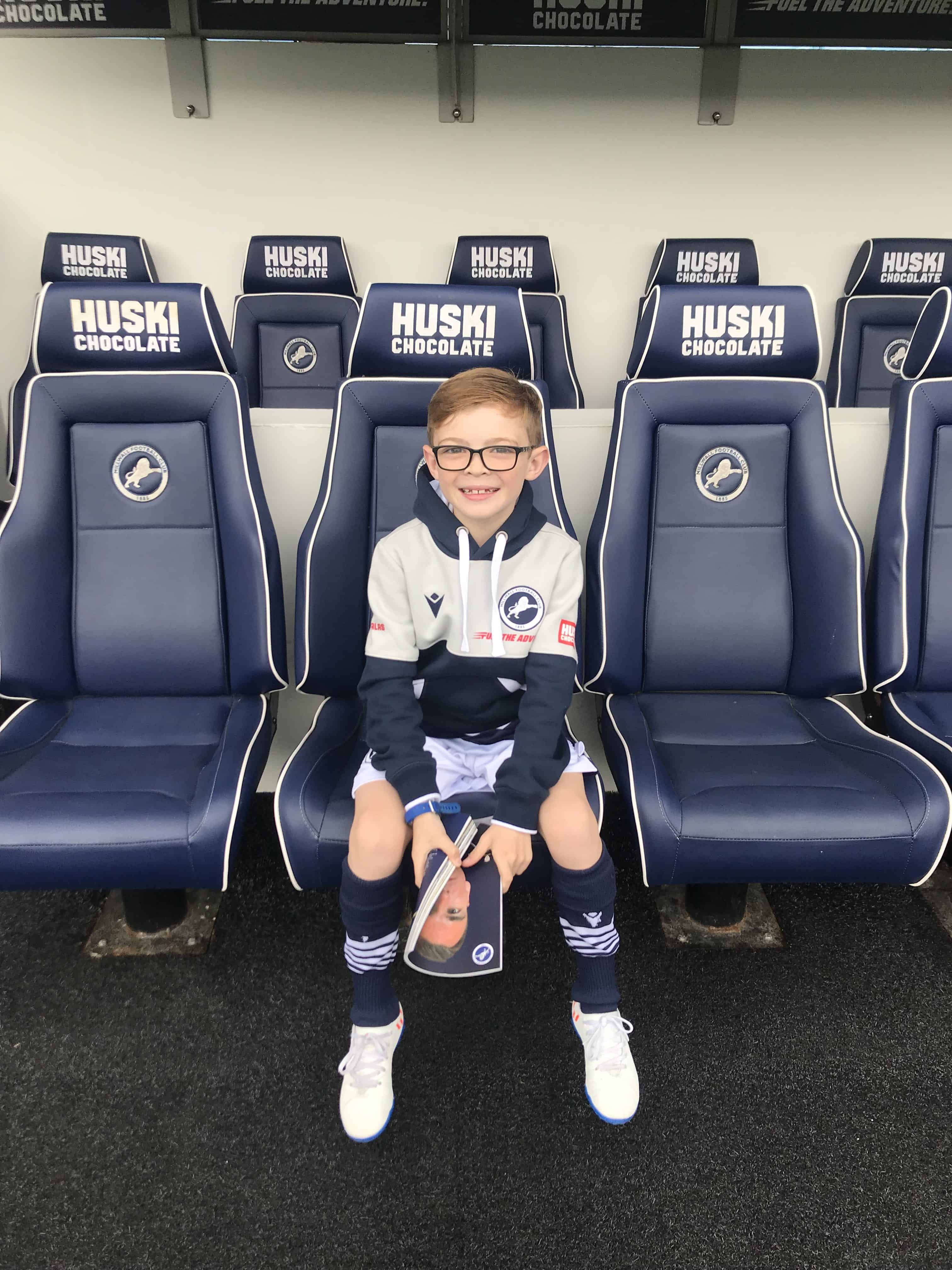 Finley pictured at The Den