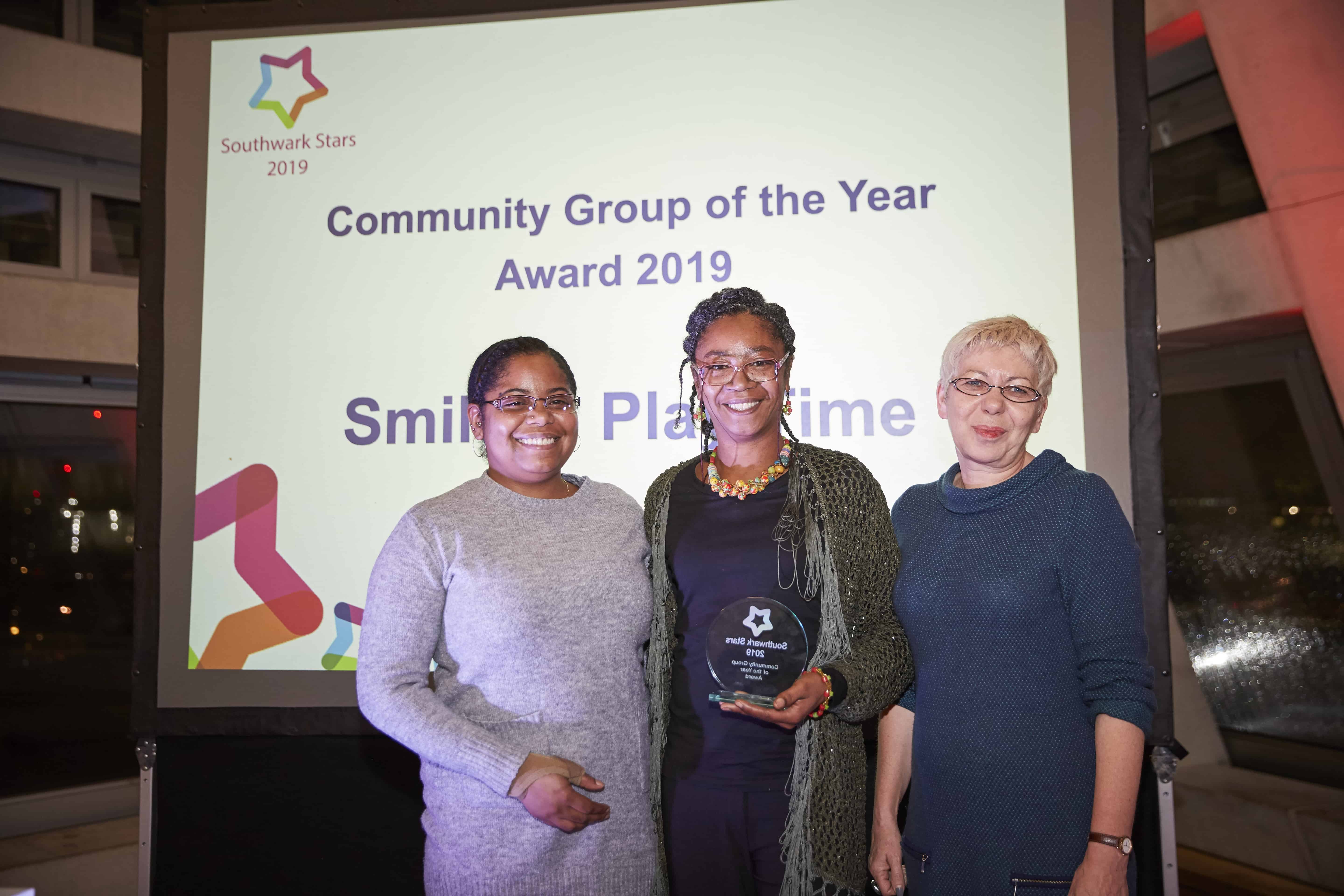 Community group of the Year Award winner Smileys Playtime