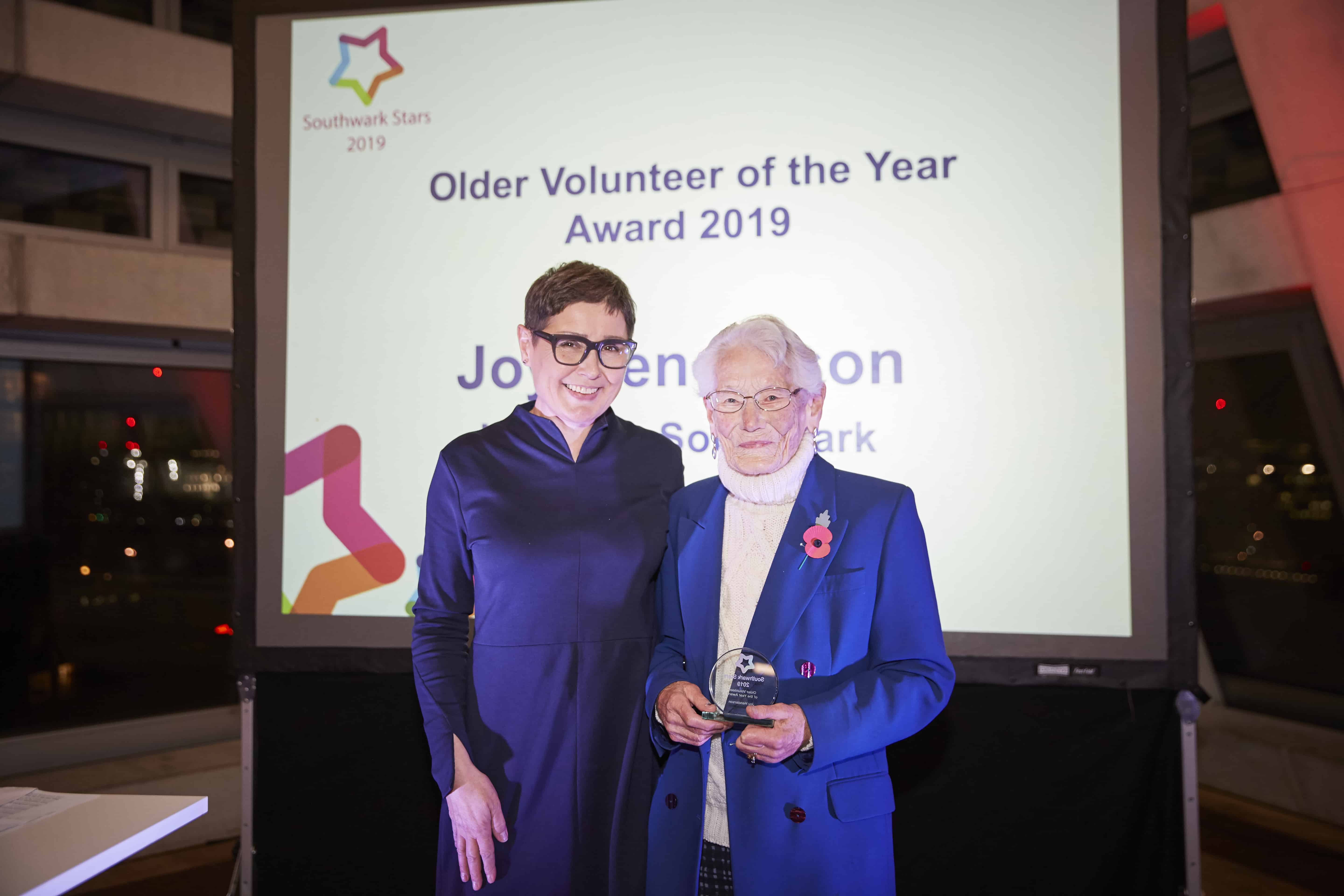 Older Volunteer of the Year Award winner Joy Henderson