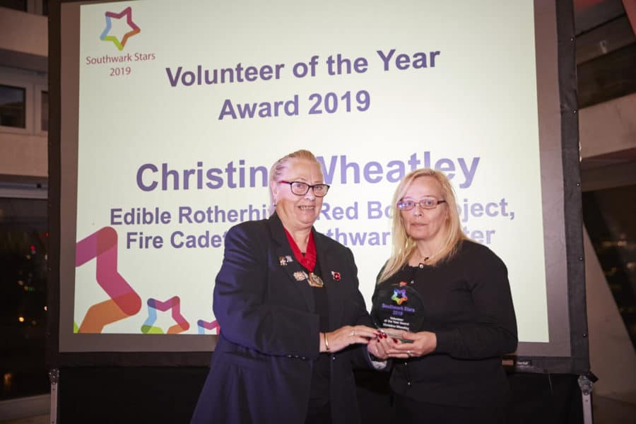 Volunteer of the Year Award 2019 winner Christina Wheatley