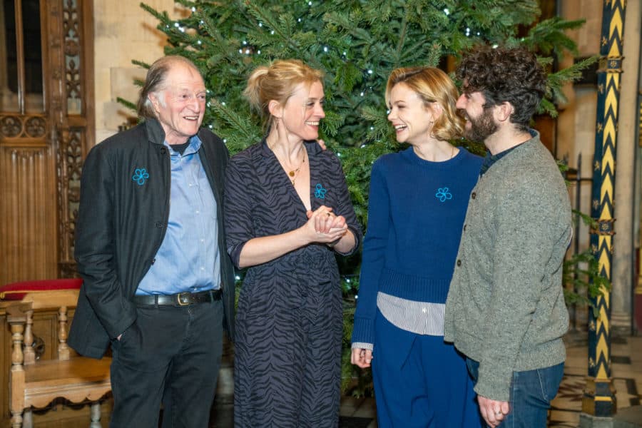 David Bradley, Carey Mulligan, Anne-Marie Duff and Paul Ready  joined carollers and a Singing for the Brain choir at Alzheimer’s Society’s annual ‘Carols at Christmas’ concert at Southwark Cathedral. 

Credit: CPG Photography
