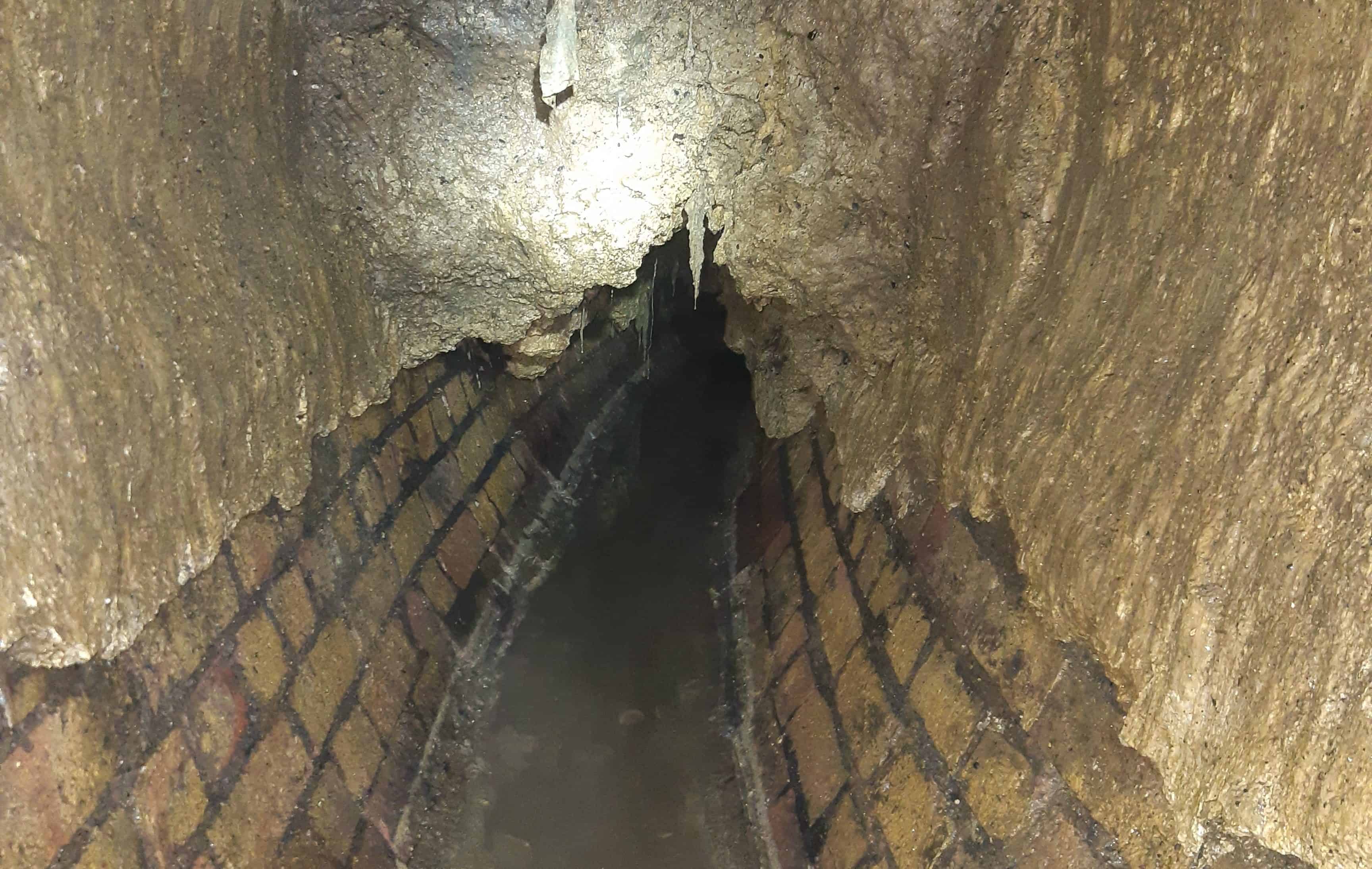 The fatberg, discovered on Cathedral Street underneath Borough Market