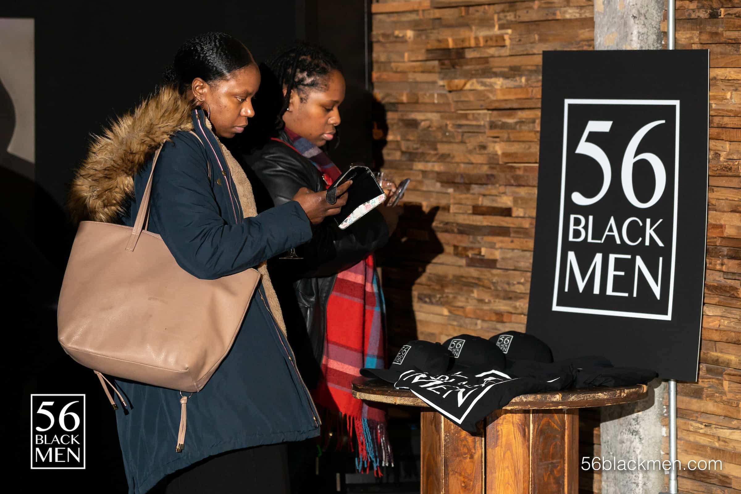 The first anniversary of the 56 Black Men project. Picture: DANNY LOO