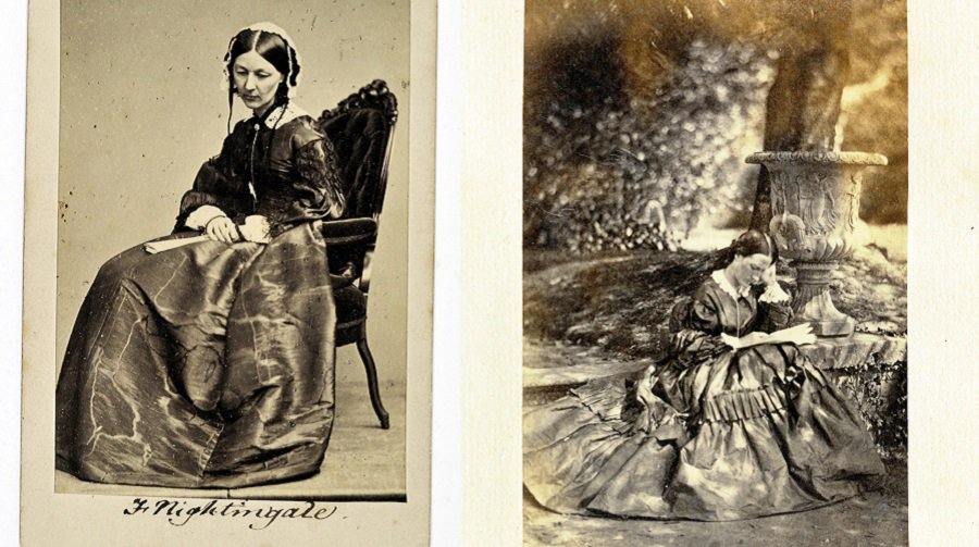 Florence Nightingale pictured just after Crimean War