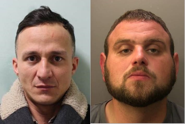 Jailed: Ciro Troyano and Oscar Hicks, both from Southwark