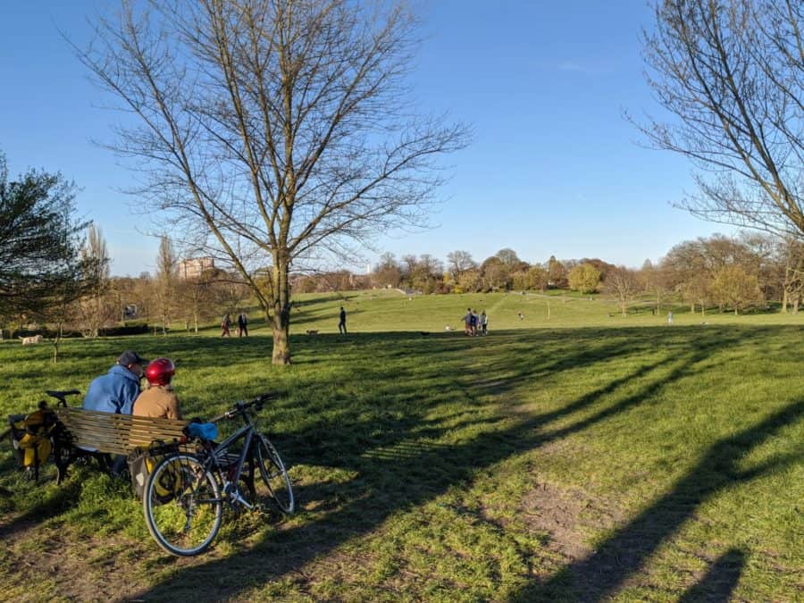 View of Brockwell Park