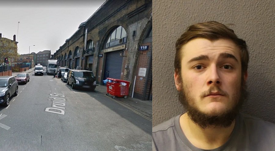 Jailed: Harry McCloud, 21, of Tooley Street