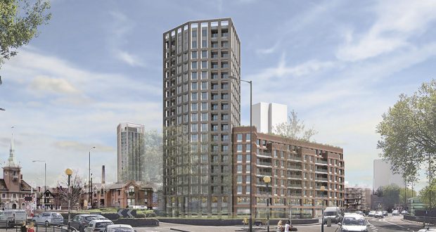 How the tower could look, if approved (Image: Southern Grove)