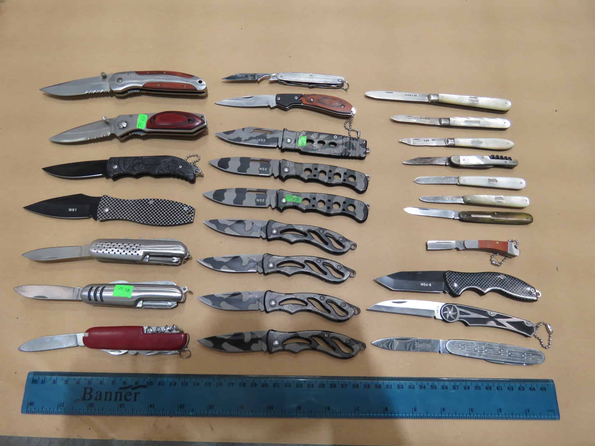 Investigators found the knives in Ramadani's boot - which he'd planned to sell in his Old Kent Road shop