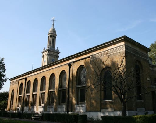 Image: St Peter's Church in Walworth