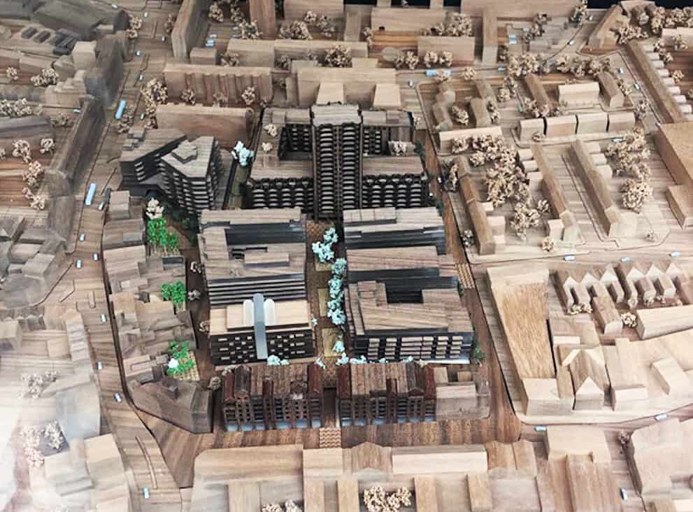 A CGI of the new Aylesham Development