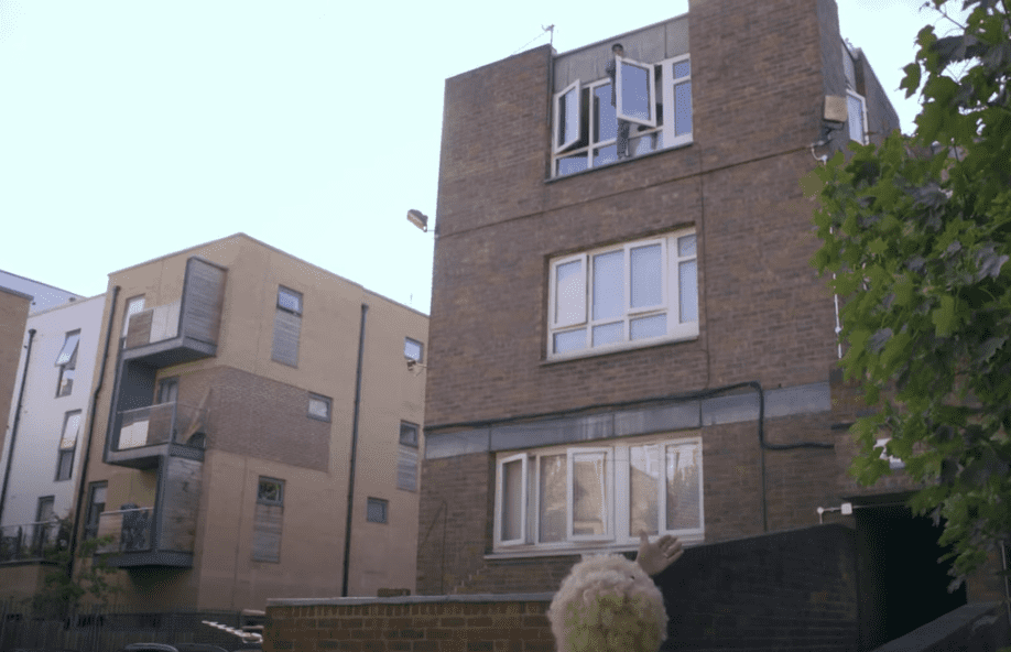 A Peckham man got more than he bargained for when he was captured climbing into a flat