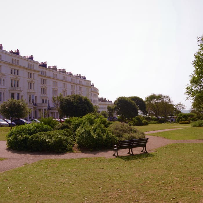 PALMEIRA SQUARE:
Large living room/diner overlooking the beautiful Palmeira Square in trendy Hove