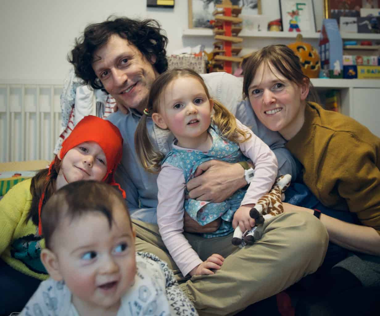 Sarah and Spyros with their children