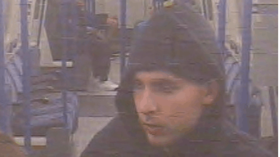 CCTV image released by police of man they wish to trace