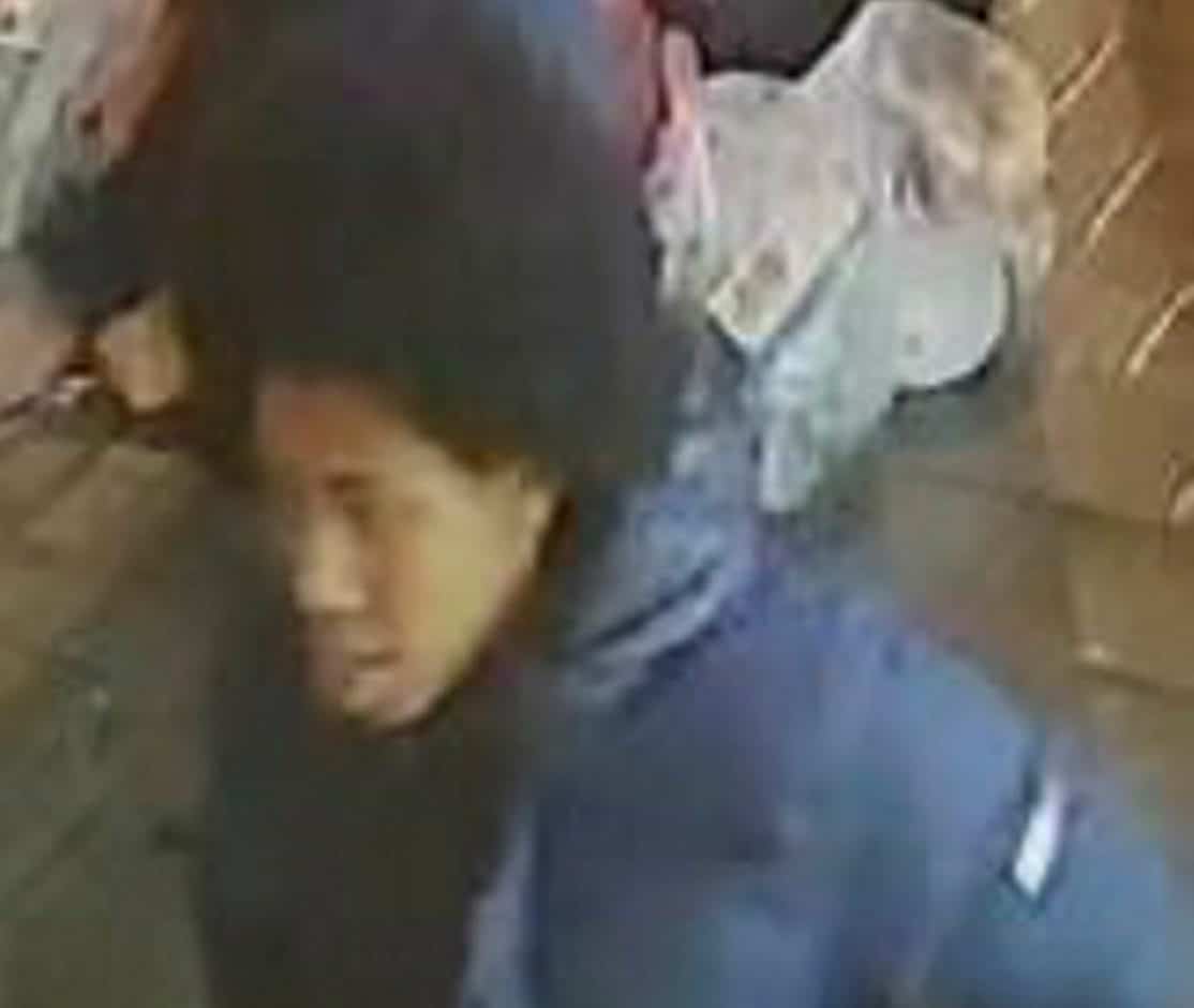 A CCTV image of the man police wish to speak with
