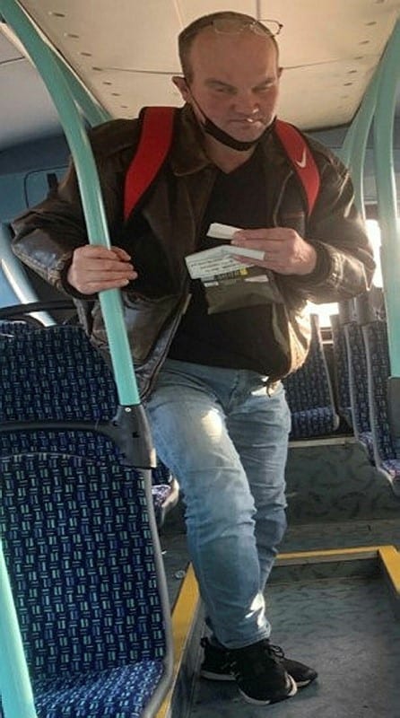 Police are trying to identify this man after a woman was sexually assaulted on a Route 395 bus. The incident is reported to have happened between Northolt and Greenford around midday on December 17, 2020