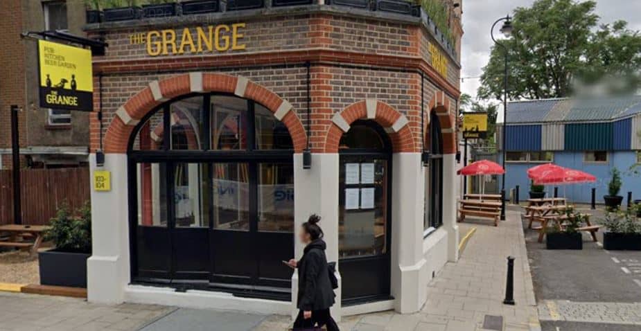 The Grange pub, Grange Road