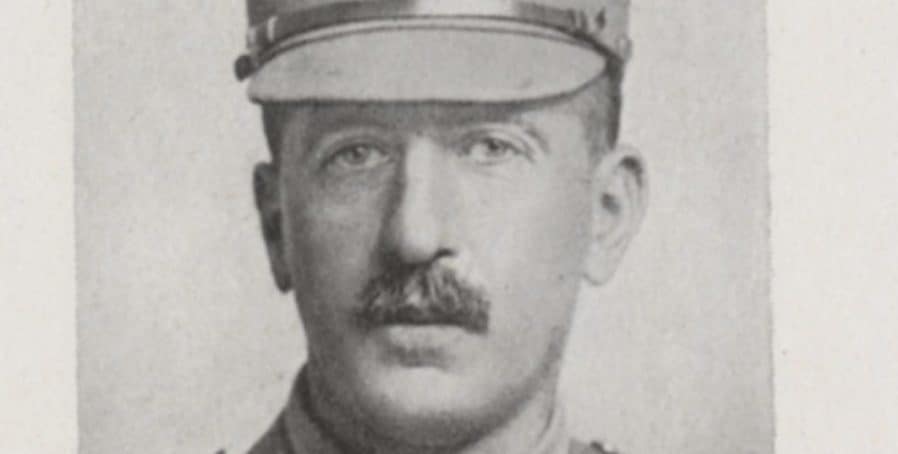 Major Stewart Loudoun-Shand VC, image used with kind permission of the governors of Dulwich College.