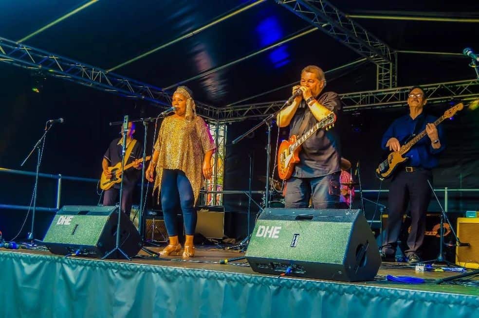 Live music at Rotherhithe Festival, August 2021