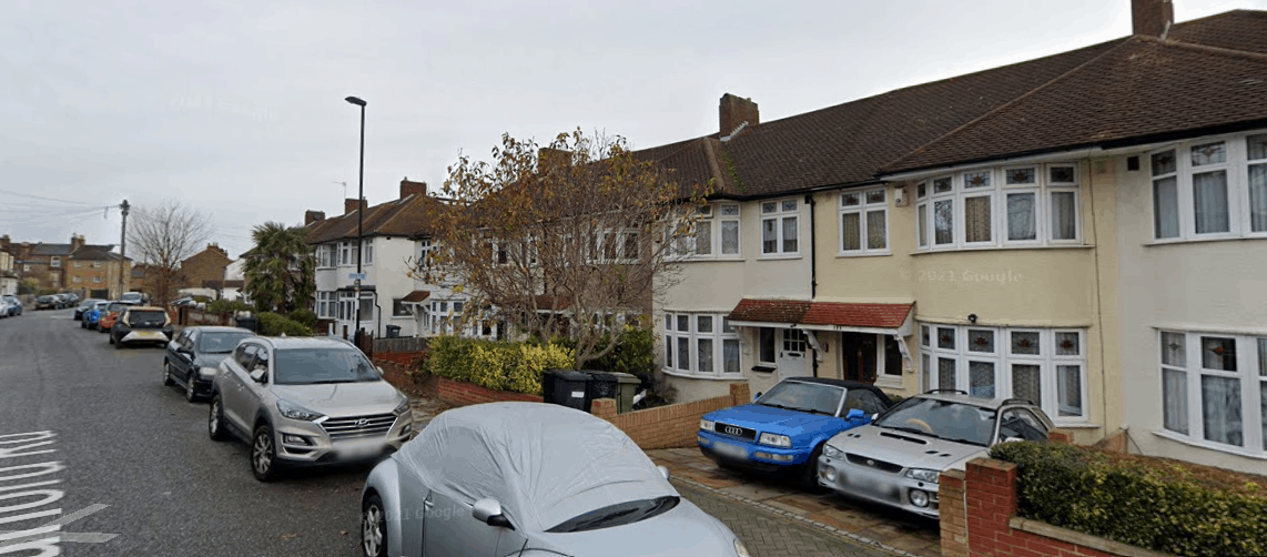 Burford Road, near where the alleged murder took place
