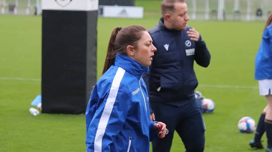 The Lionesses never stopped fighting and got a late goal. Photo: Millwall Lionesses