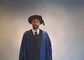 Rio Ferdinand at his honorary doctorate ceremony