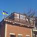 The Kirby Estate's Ukraine flag this week