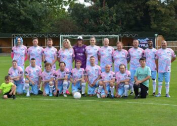 Above is TRUK United FC's fully inclusive mixed team that played last September, some of the trans members are expected to play against Dulwich this month
