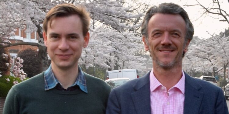 Tristan Honeyborne (left) and Clive Rates (right).