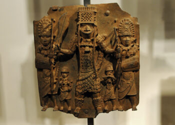 An example of a Benin Bronze - housed in the British Museum.