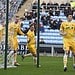 Jake Cooper after scoring his first goal for Millwall at Coventry