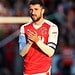 May 7th 2017, Highbury Stadium, Fleetwood, Lancashire, England, EFL League 1 football playoff, second leg, Fleetwood Town versus Bradford City;  Dejected Conor McLaughlin of Fleetwood Town applauds the home fans at the final whistle as his team are eliminated 1-0 on aggregate