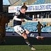 Connor Mahoney fires home a penalty against Newport with his 'weaker' left foot