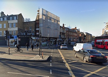 The junction at Camberwell New Road