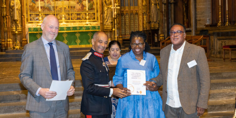 CCC Amazing Grace Parish (second in from right: Elizabeth Akinsanya)